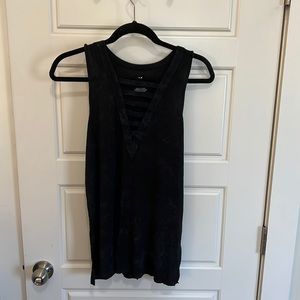 American Eagle Outfitters Women's Acid Wash Tank Top